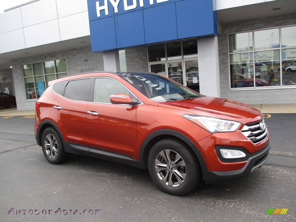 Canyon Copper / Beige Hyundai Santa Fe Sport 2.4 AWD