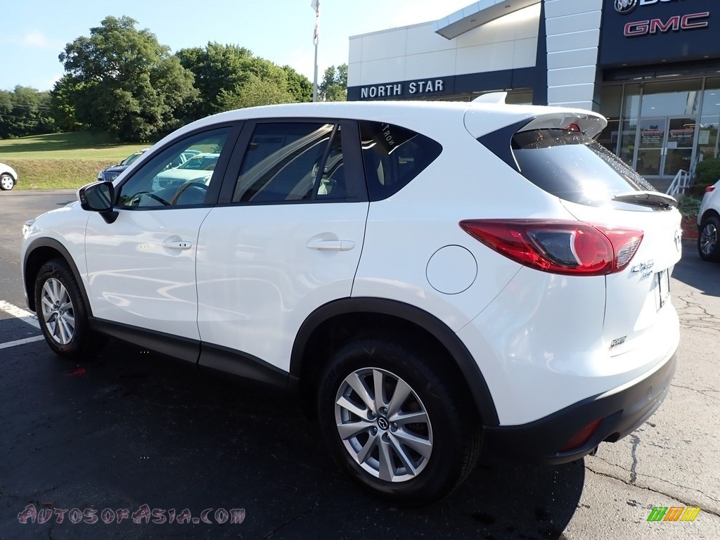 2015 CX-5 Touring AWD - Crystal White Pearl Mica / Sand photo #12