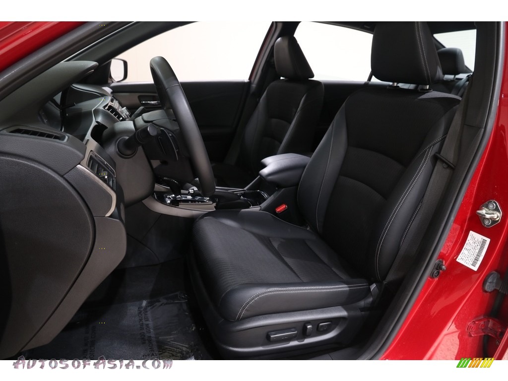 2017 Accord Sport Sedan - San Marino Red / Black photo #5