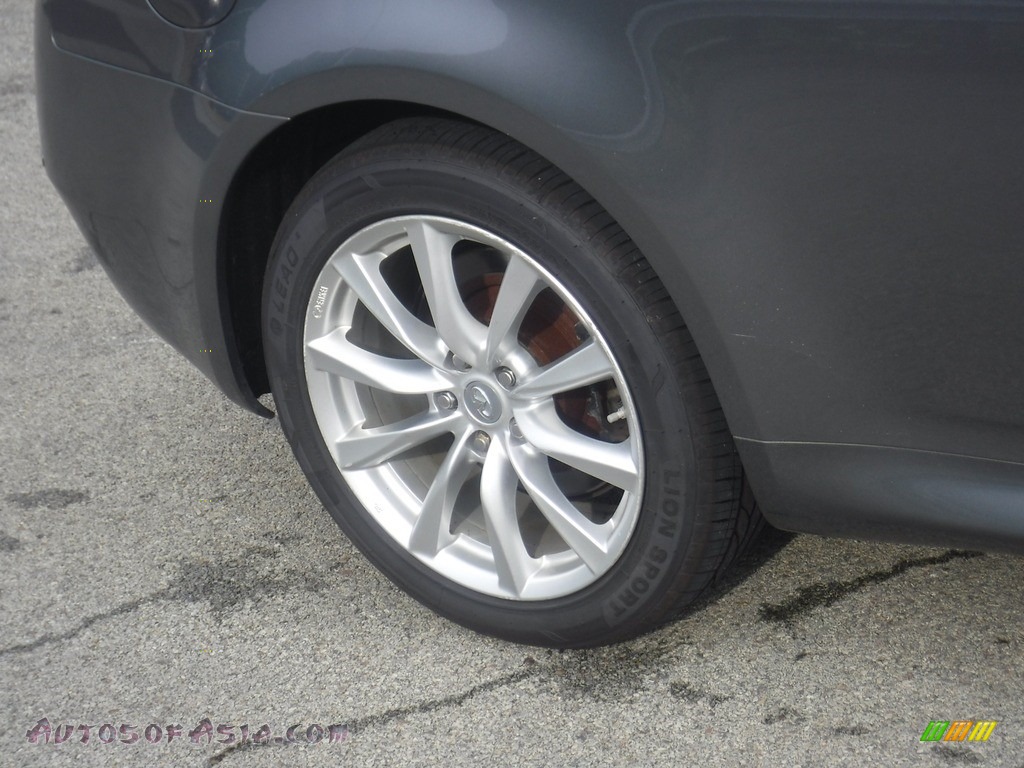 2011 G 37 x AWD Coupe - Liquid Platinum / Graphite photo #8
