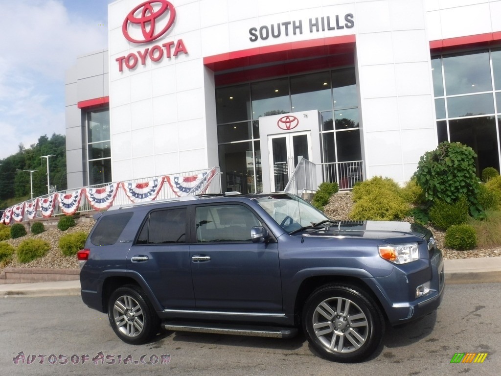 2011 4Runner Limited 4x4 - Shoreline Blue Pearl / Black Leather photo #2