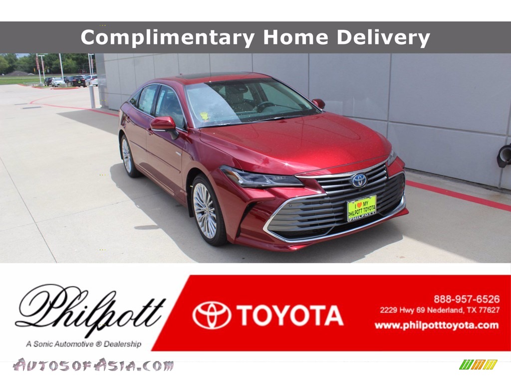 Ruby Flare Pearl / Harvest Beige Toyota Avalon Limited
