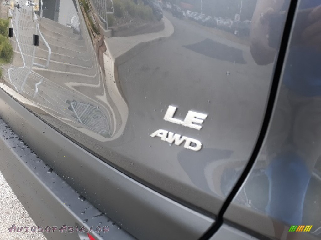 2020 RAV4 LE AWD - Magnetic Gray Metallic / Black photo #32