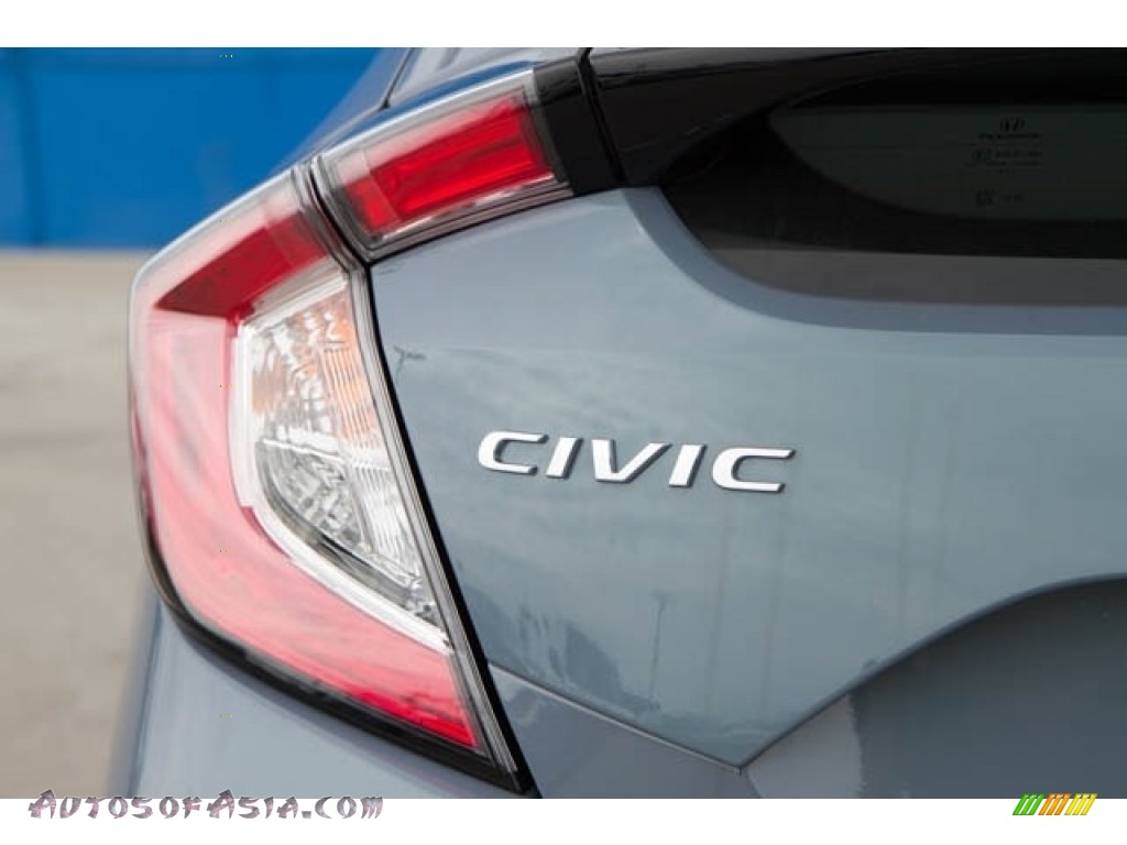 2020 Civic Sport Hatchback - Sonic Gray Pearl / Black photo #6