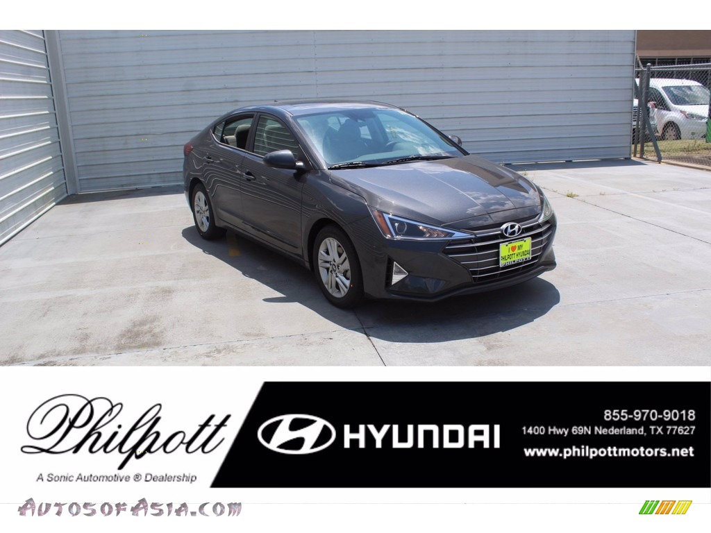 Portofino Gray / Gray Hyundai Elantra Value Edition