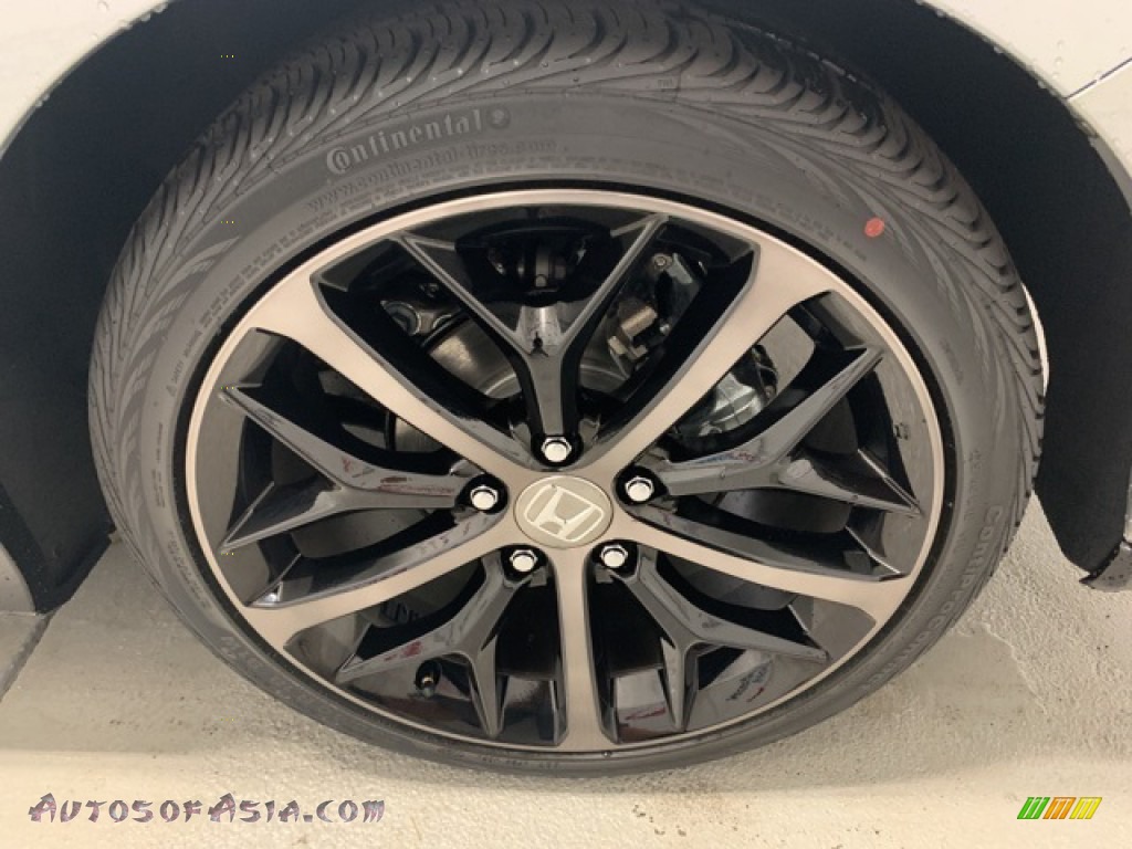 2020 Civic Sport Hatchback - Lunar Silver Metallic / Black photo #40