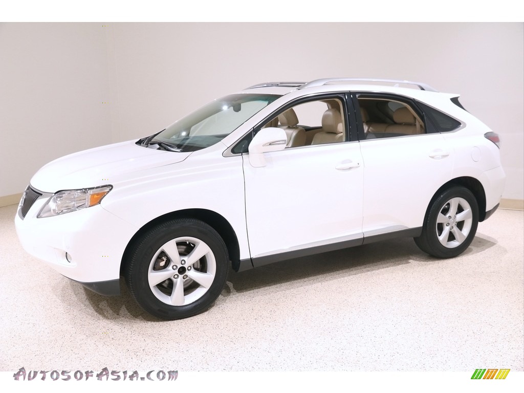 2012 RX 350 AWD - Starfire White Pearl / Parchment photo #3