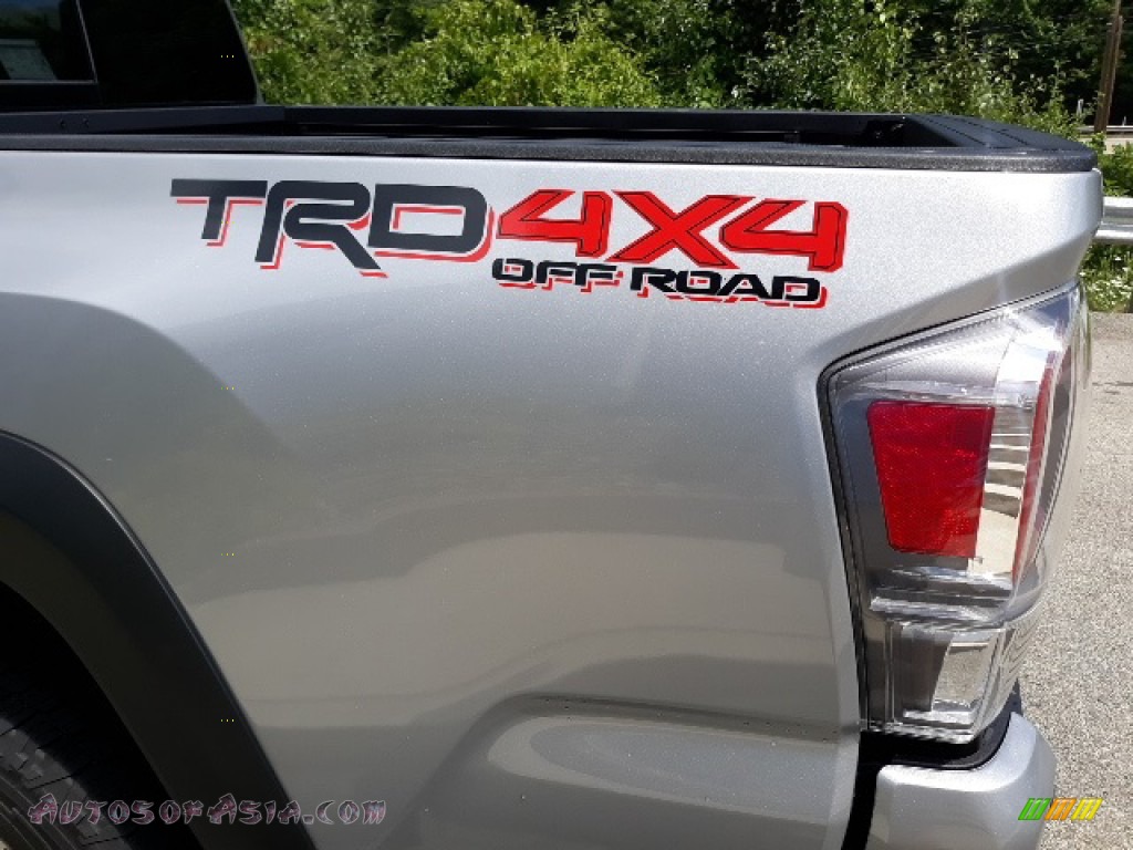 2020 Tacoma TRD Off Road Double Cab 4x4 - Silver Sky Metallic / Black photo #37