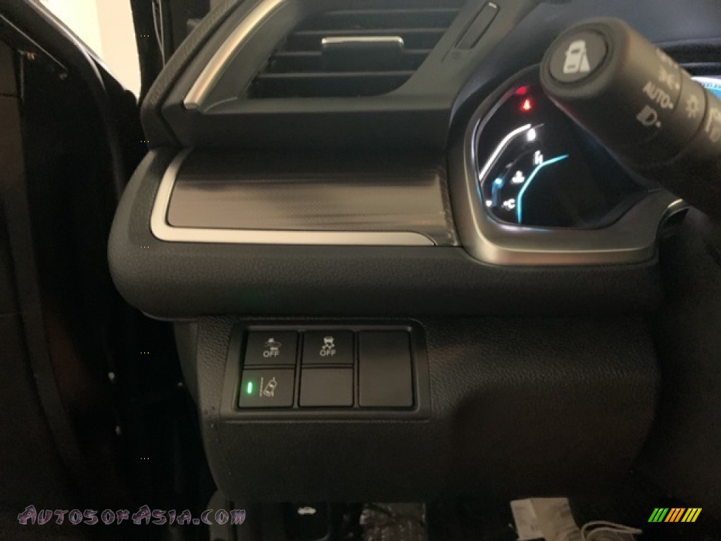 2020 Civic EX Sedan - Crystal Black Pearl / Black photo #11