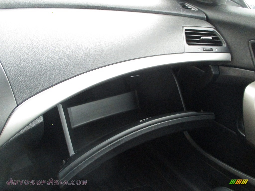 2009 Accord EX-L V6 Coupe - Polished Metal Metallic / Black photo #24