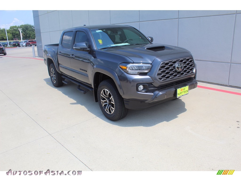 2020 Tacoma TRD Sport Double Cab - Magnetic Gray Metallic / TRD Cement/Black photo #2