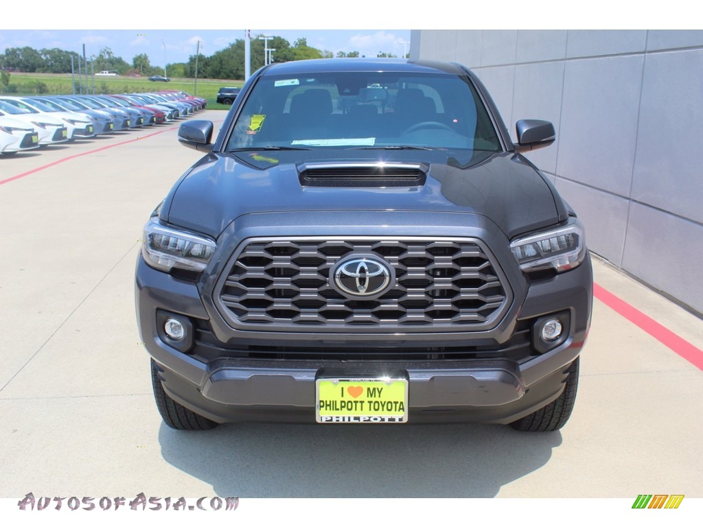 2020 Tacoma TRD Sport Double Cab - Magnetic Gray Metallic / TRD Cement/Black photo #3