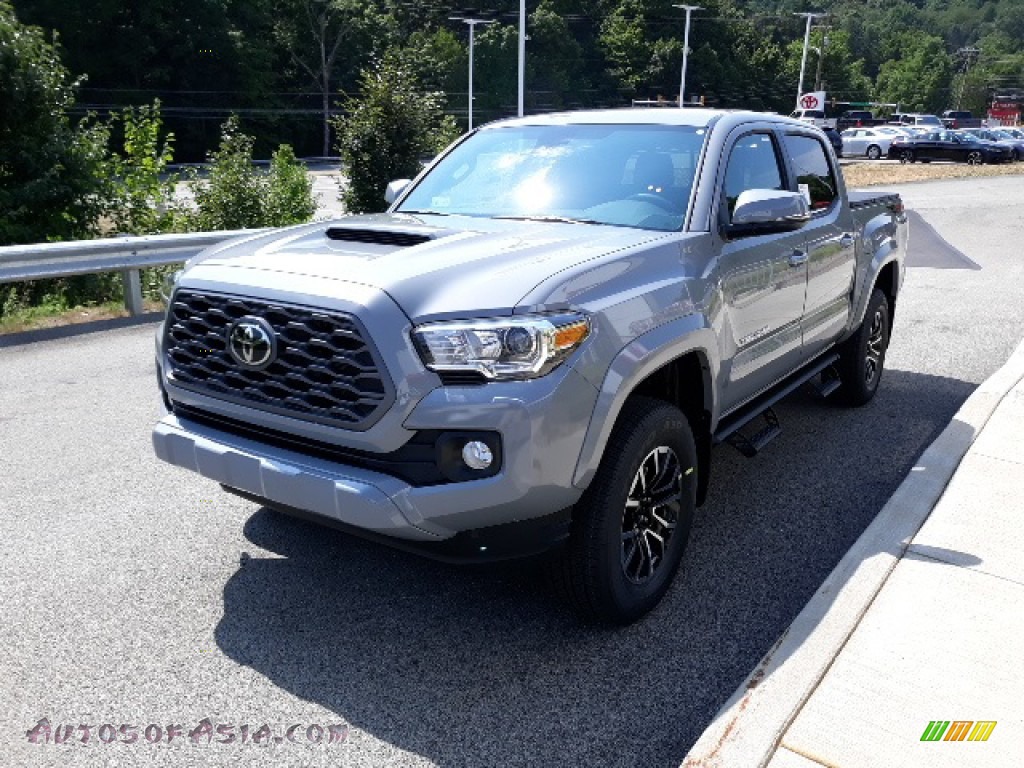 2020 Tacoma TRD Sport Double Cab 4x4 - Cement / TRD Cement/Black photo #32