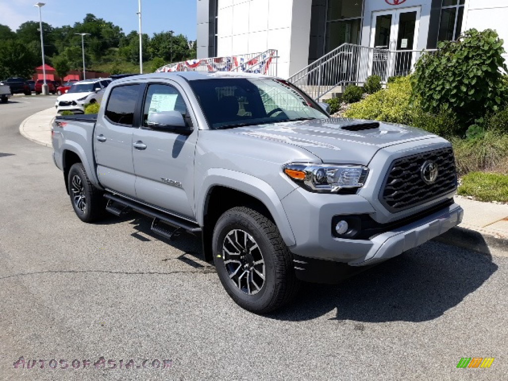 2020 Tacoma TRD Sport Double Cab 4x4 - Cement / TRD Cement/Black photo #34
