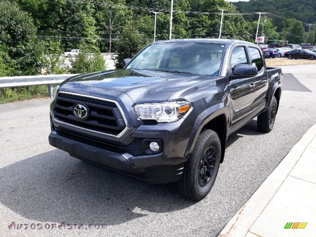 2020 Tacoma SR5 Double Cab 4x4 - Magnetic Gray Metallic / Cement photo #30