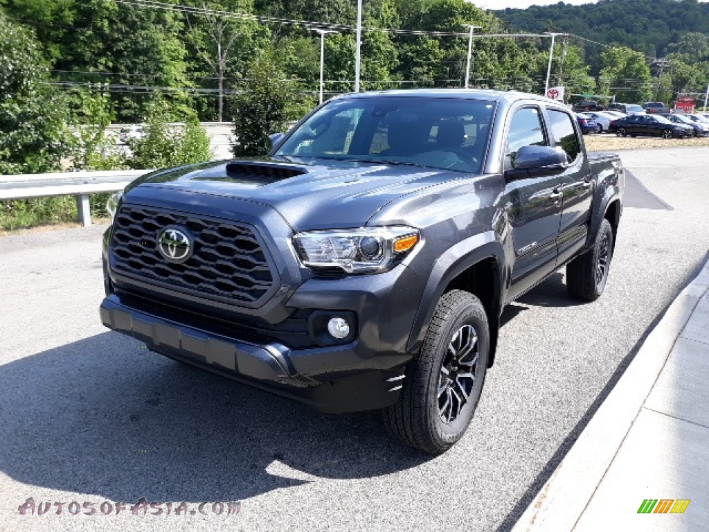 2020 Tacoma TRD Sport Double Cab 4x4 - Magnetic Gray Metallic / TRD Cement/Black photo #29