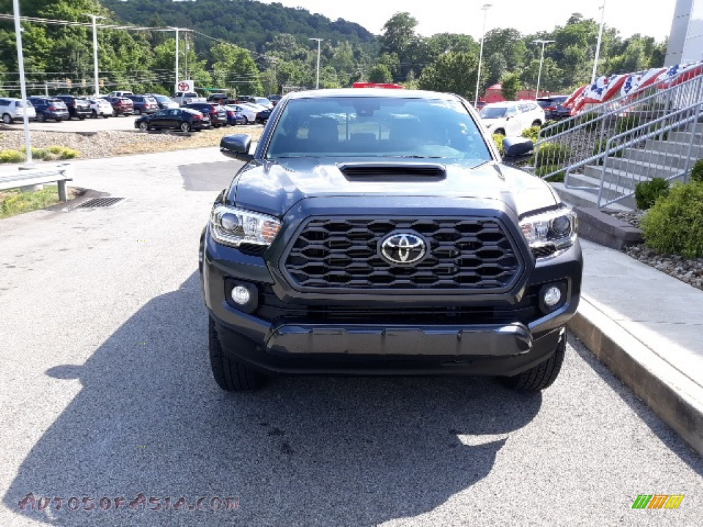 2020 Tacoma TRD Sport Double Cab 4x4 - Magnetic Gray Metallic / TRD Cement/Black photo #30
