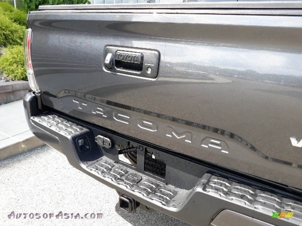 2020 Tacoma TRD Sport Double Cab 4x4 - Magnetic Gray Metallic / TRD Cement/Black photo #35