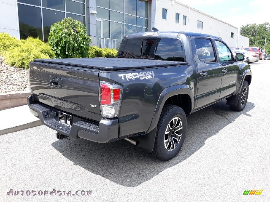 2020 Tacoma TRD Sport Double Cab 4x4 - Magnetic Gray Metallic / TRD Cement/Black photo #23