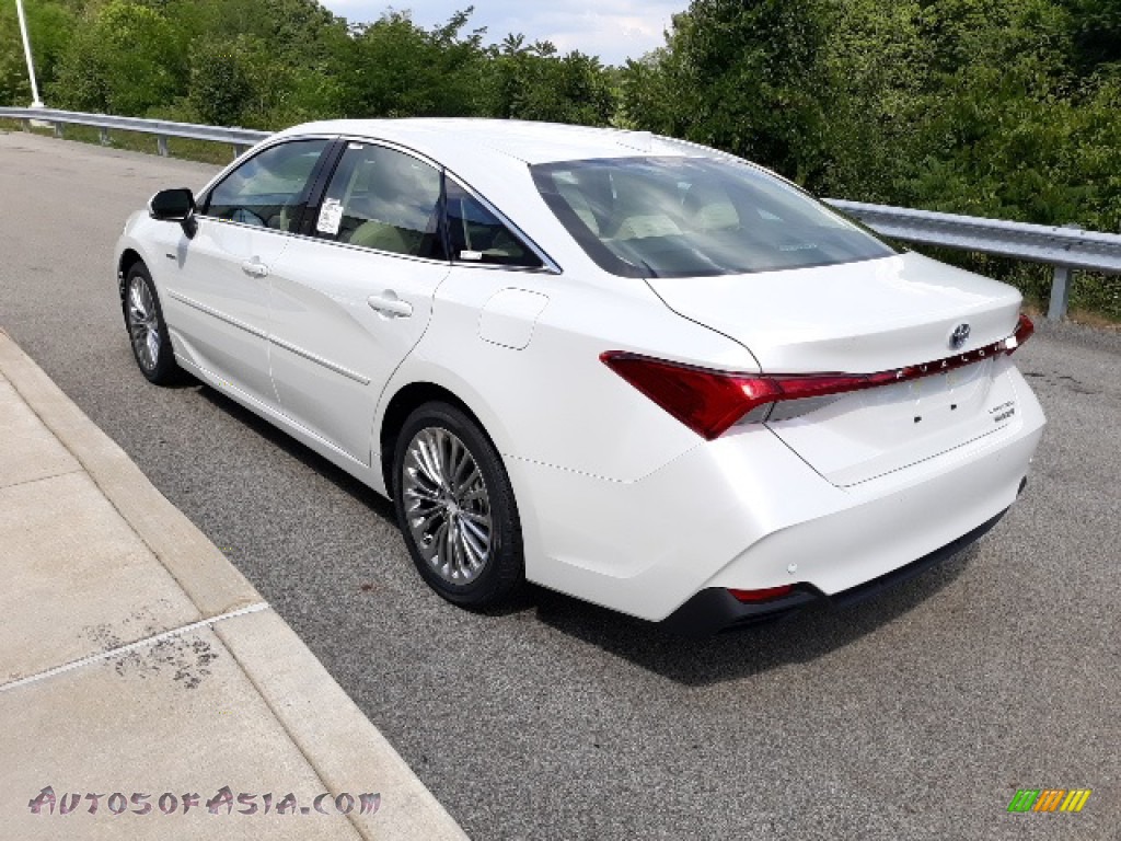 2020 Avalon Hybrid Limited - Wind Chill Pearl / Harvest Beige photo #2