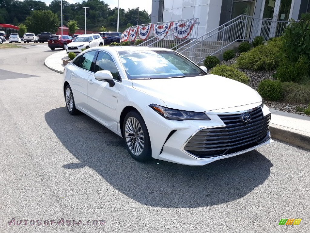 2020 Avalon Hybrid Limited - Wind Chill Pearl / Harvest Beige photo #27