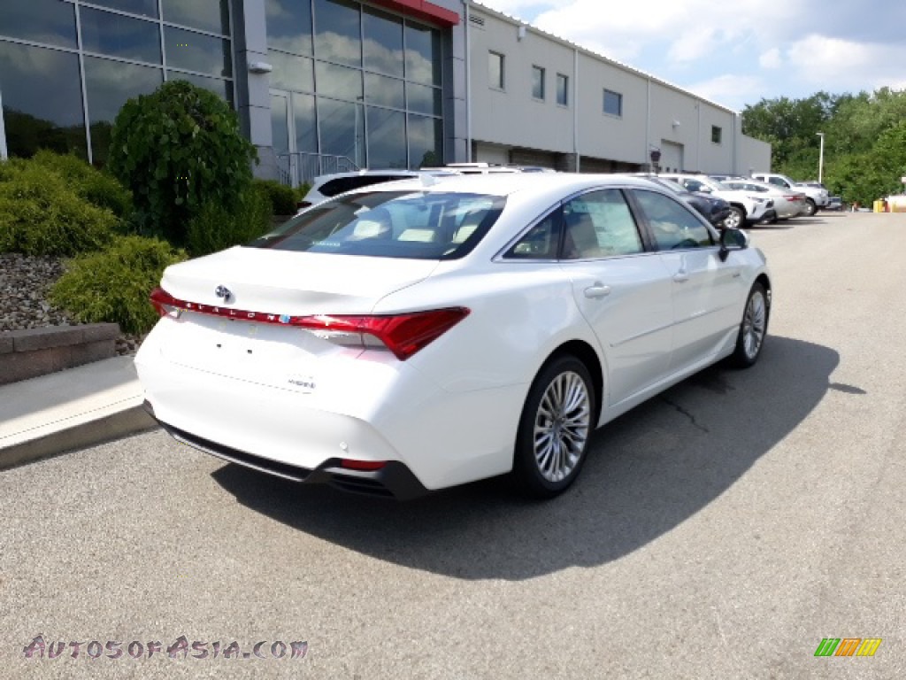 2020 Avalon Hybrid Limited - Wind Chill Pearl / Harvest Beige photo #29