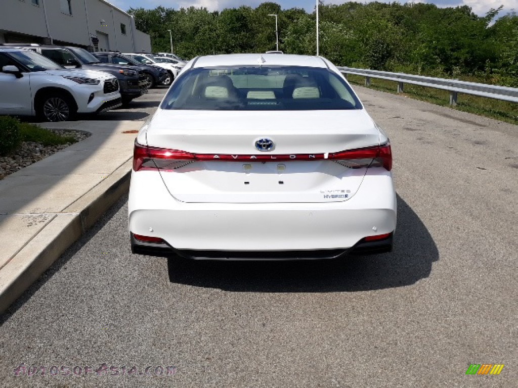 2020 Avalon Hybrid Limited - Wind Chill Pearl / Harvest Beige photo #30