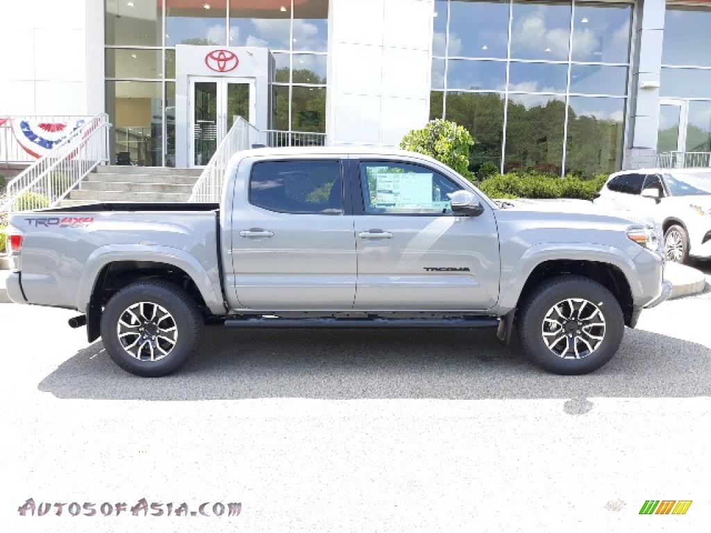 2020 Tacoma TRD Sport Double Cab 4x4 - Cement / TRD Cement/Black photo #24