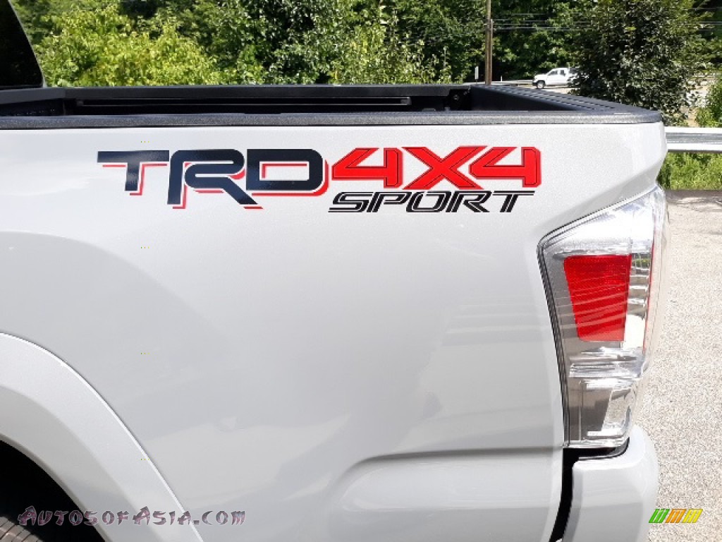 2020 Tacoma TRD Sport Double Cab 4x4 - Cement / TRD Cement/Black photo #30