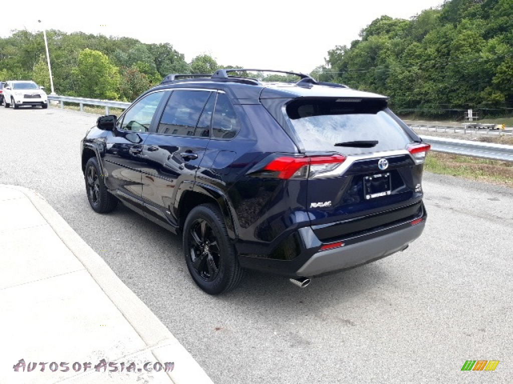 2020 RAV4 XSE AWD Hybrid - Blueprint / Black photo #2