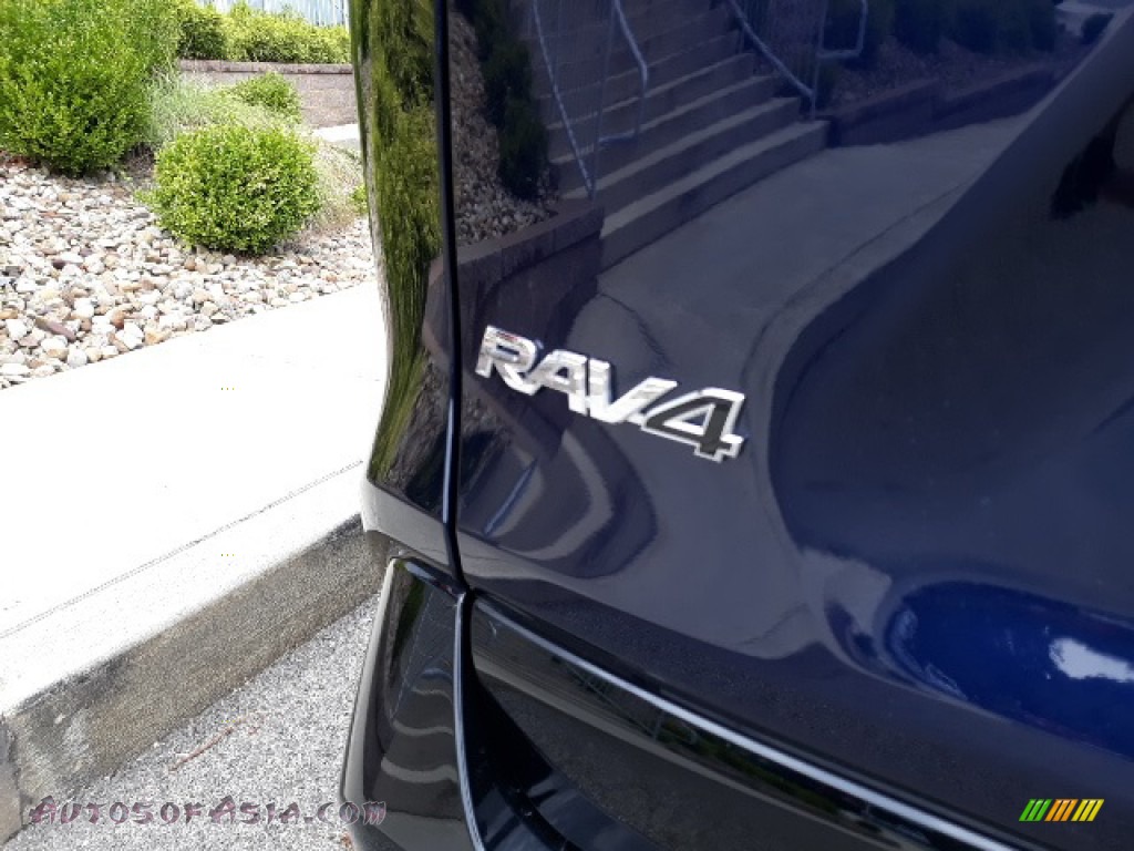 2020 RAV4 XSE AWD Hybrid - Blueprint / Black photo #34