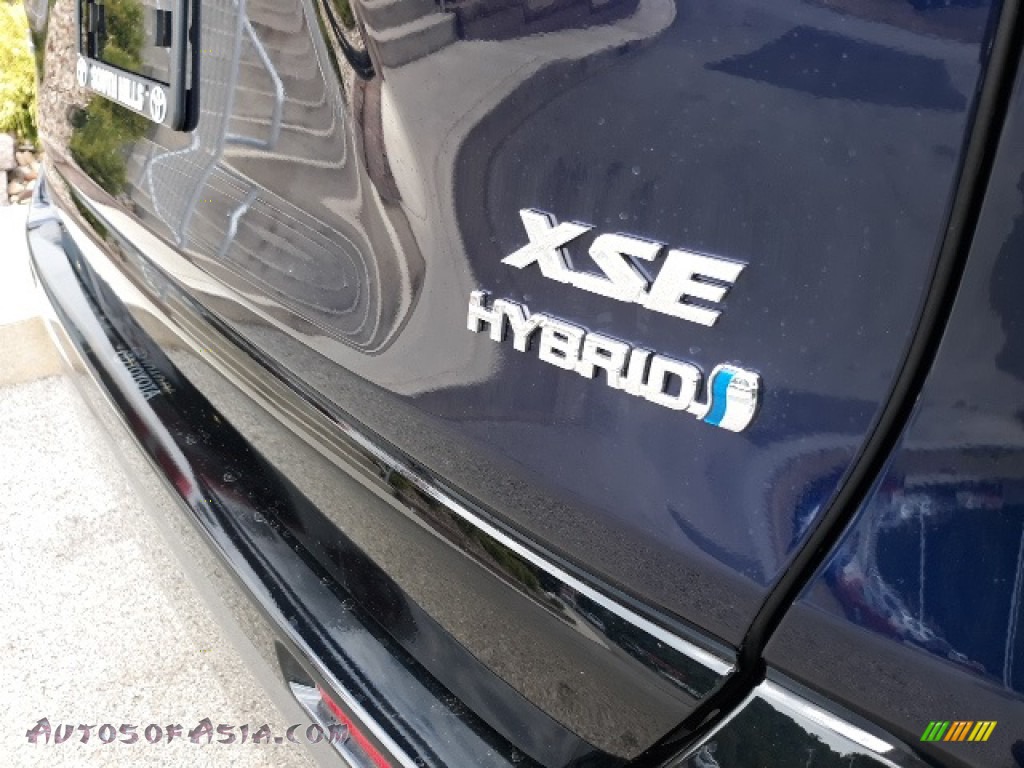2020 RAV4 XSE AWD Hybrid - Blueprint / Black photo #36