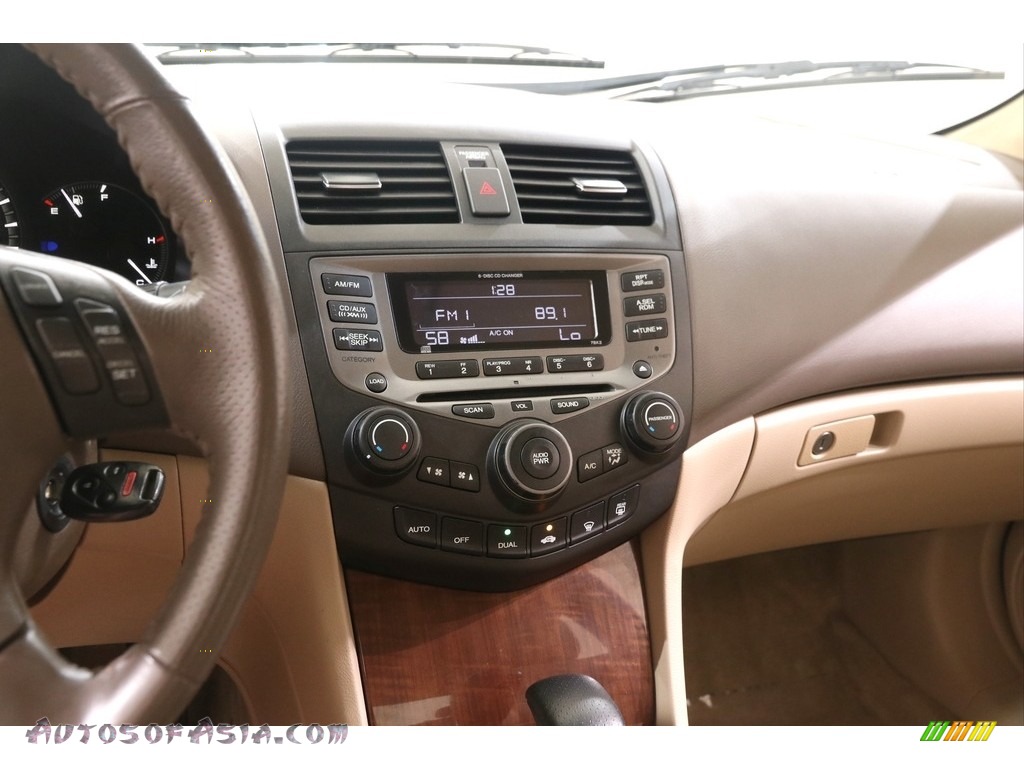 2006 Accord EX-L V6 Sedan - Carbon Bronze Pearl / Ivory photo #8