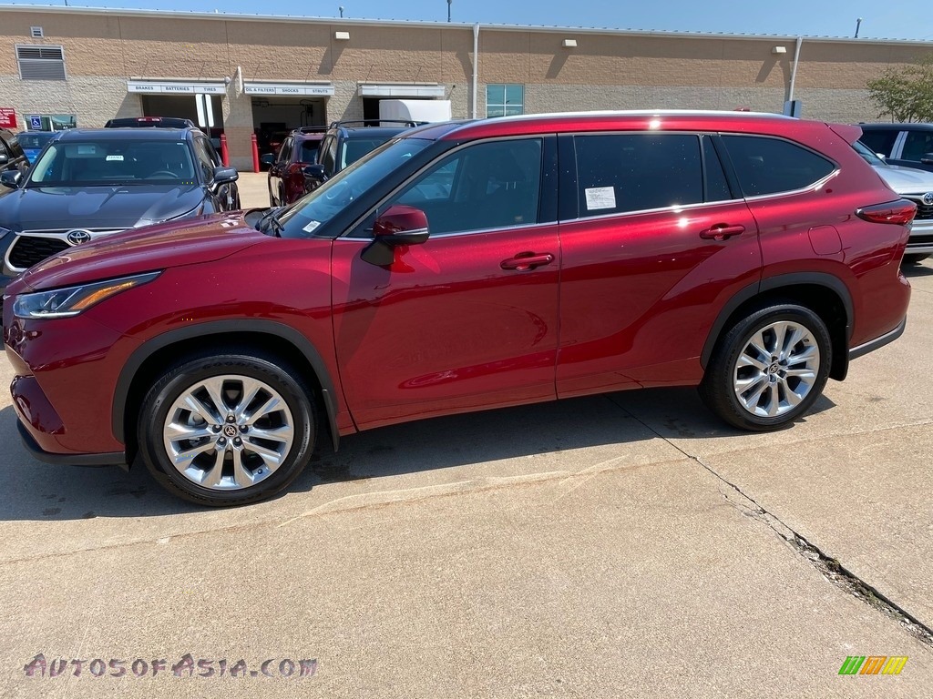 2020 Toyota Highlander Limited AWD in Ruby Flare Pearl 016137 Autos