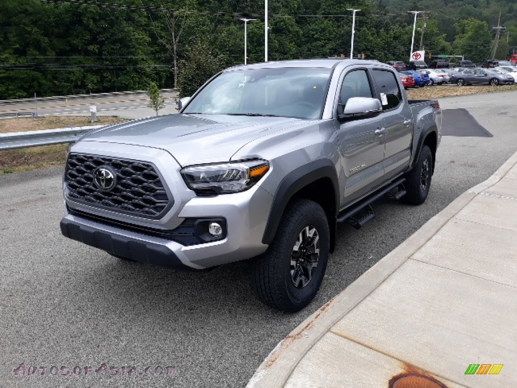 2020 Tacoma TRD Off Road Double Cab 4x4 - Silver Sky Metallic / TRD Cement/Black photo #22