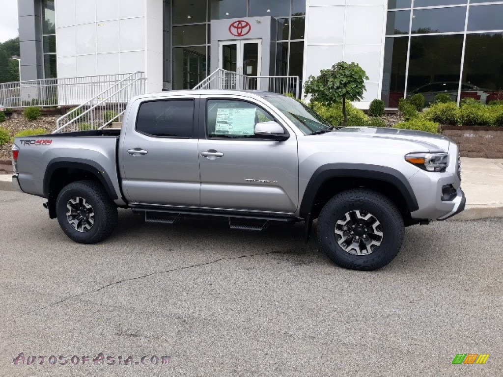 2020 Tacoma TRD Off Road Double Cab 4x4 - Silver Sky Metallic / TRD Cement/Black photo #25