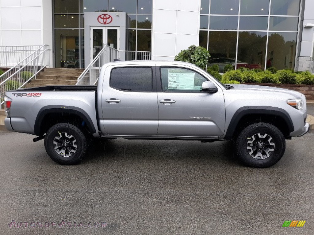 2020 Tacoma TRD Off Road Double Cab 4x4 - Silver Sky Metallic / TRD Cement/Black photo #29