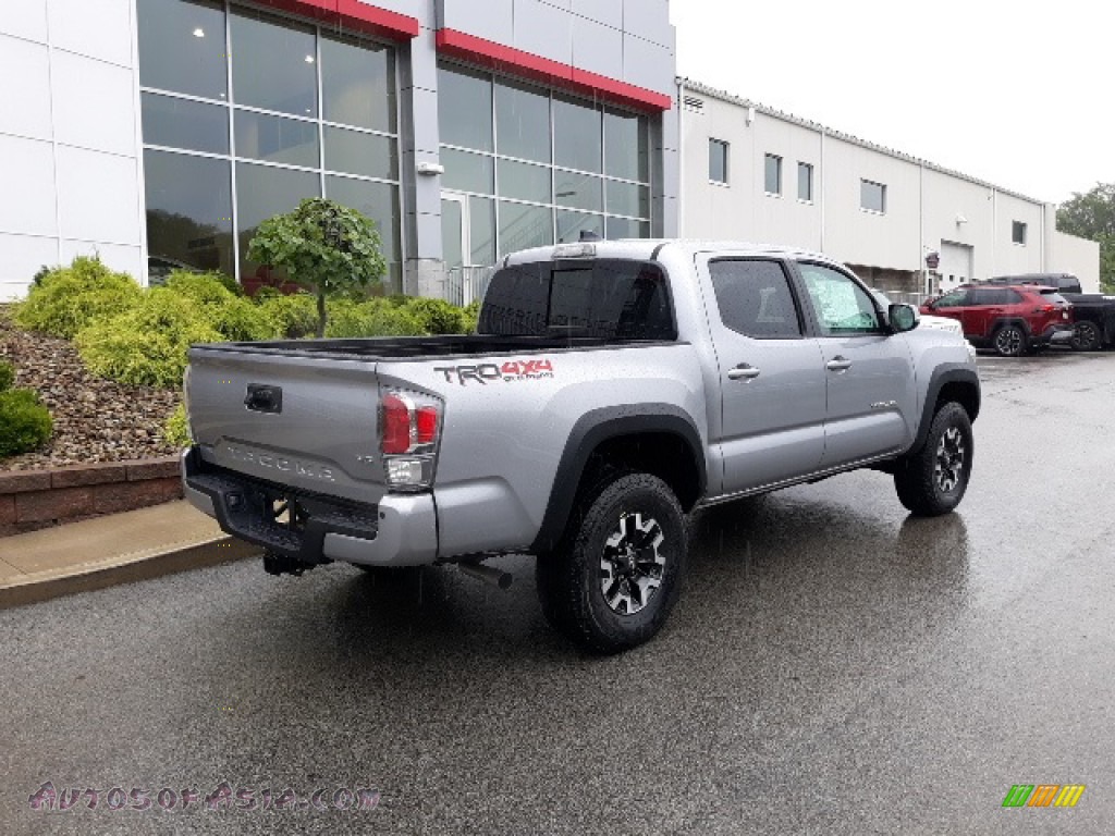 2020 Tacoma TRD Off Road Double Cab 4x4 - Silver Sky Metallic / TRD Cement/Black photo #30