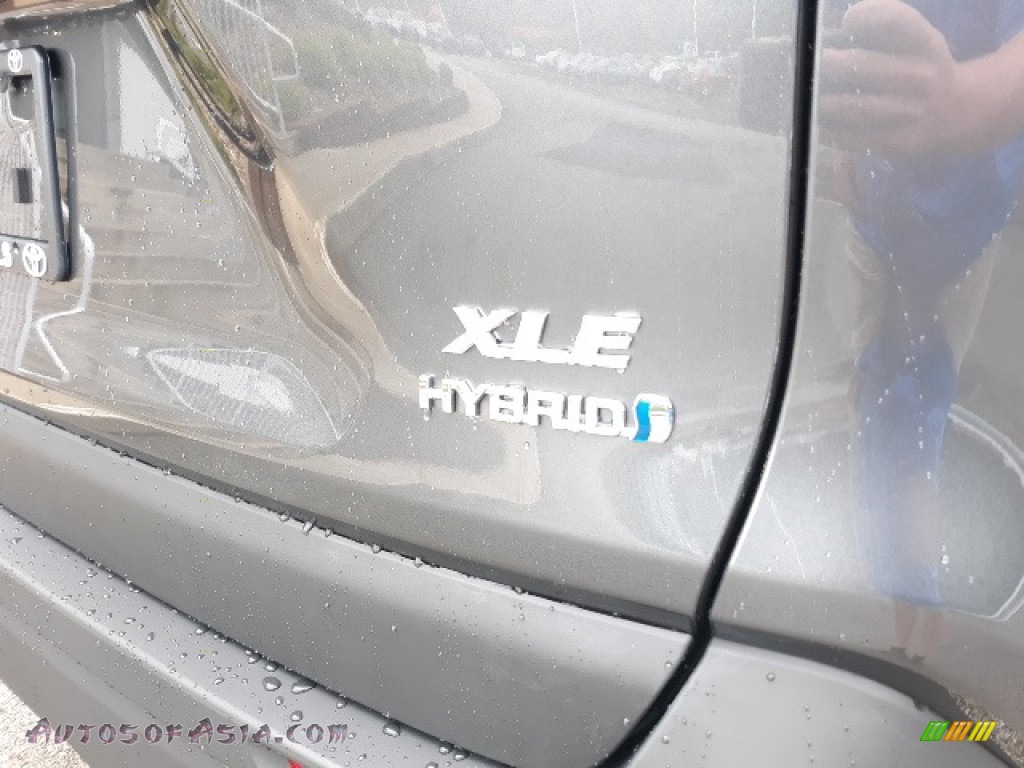 2020 RAV4 XLE AWD Hybrid - Magnetic Gray Metallic / Black photo #38