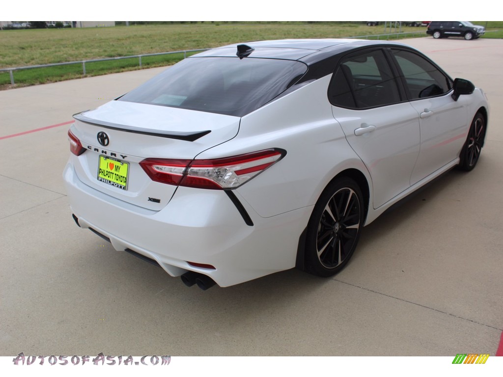 2020 Camry XSE - Super White / Cockpit Red photo #8