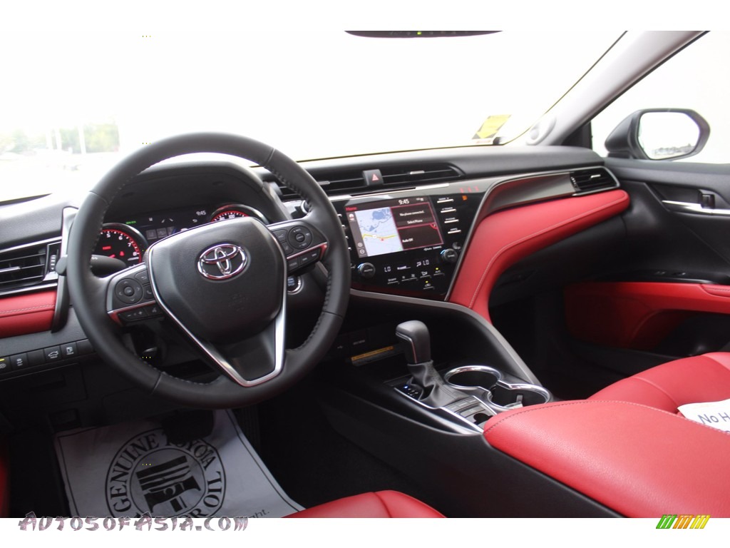 2020 Camry XSE - Super White / Cockpit Red photo #21