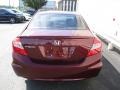 Honda Civic EX Sedan Crimson Pearl photo #4