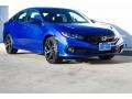 Honda Civic Sport Sedan Aegean Blue Metallic photo #1
