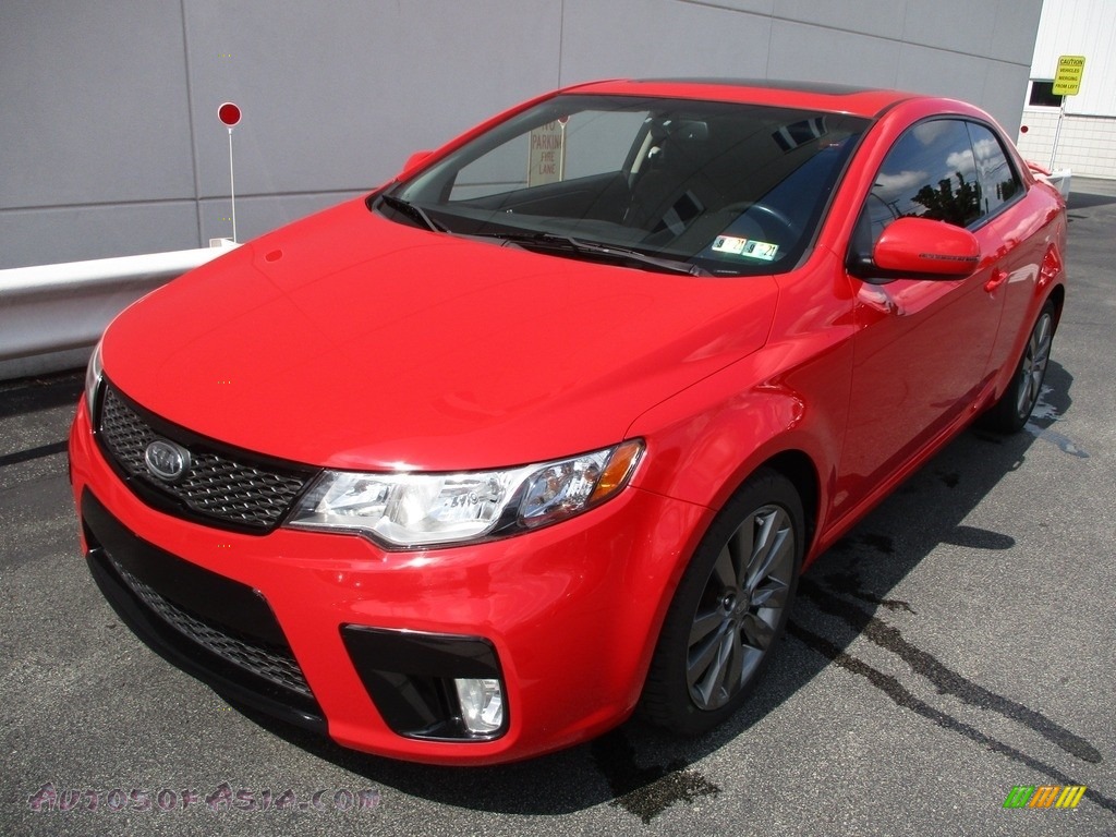 2011 Forte Koup SX - Racing Red / Black Sport photo #9