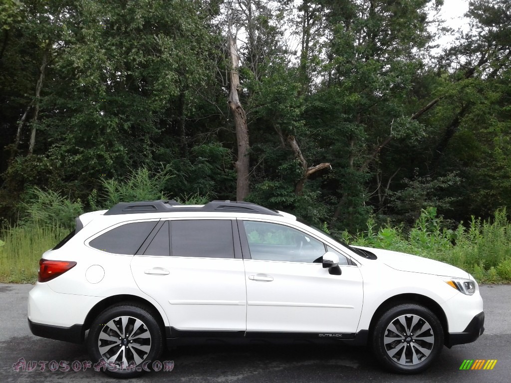 2017 Outback 2.5i Limited - Crystal White Pearl / Warm Ivory photo #6