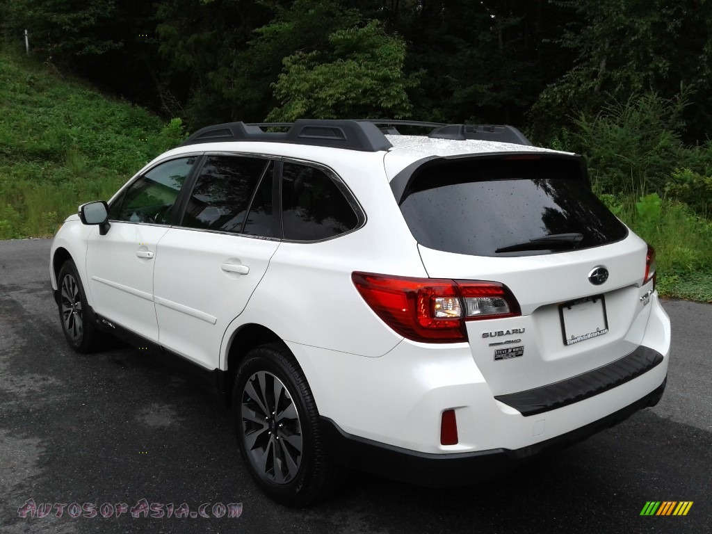 2017 Outback 2.5i Limited - Crystal White Pearl / Warm Ivory photo #9