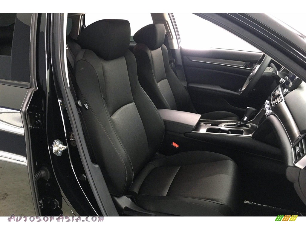 2019 Accord LX Sedan - Crystal Black Pearl / Black photo #6