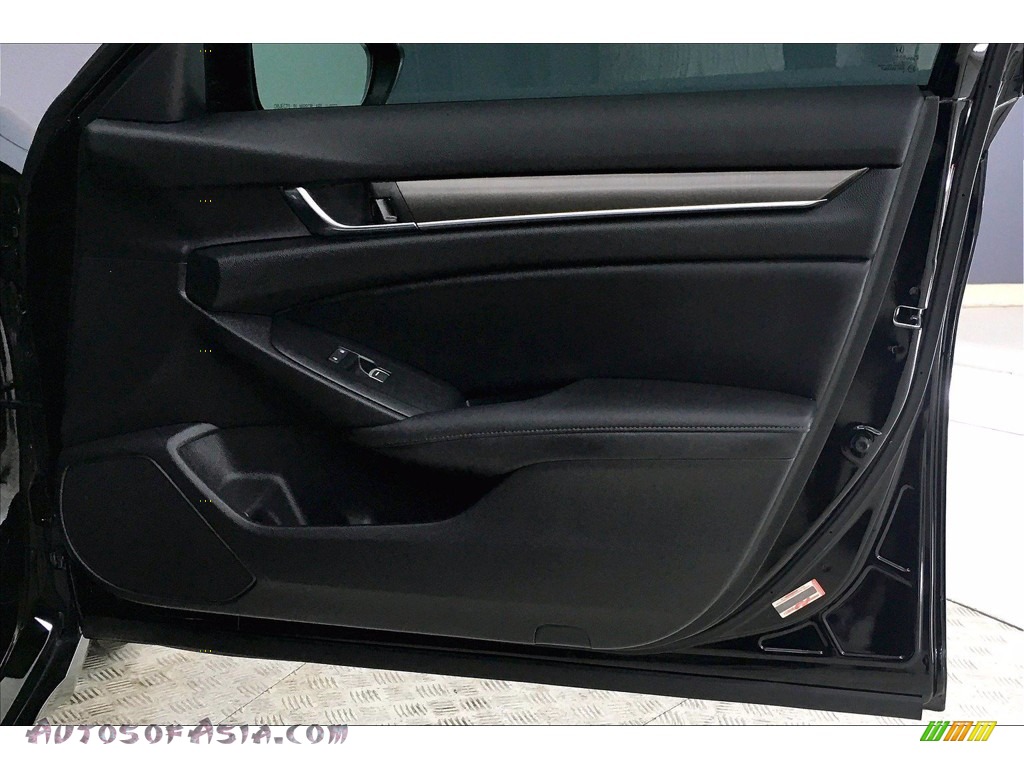 2019 Accord LX Sedan - Crystal Black Pearl / Black photo #24