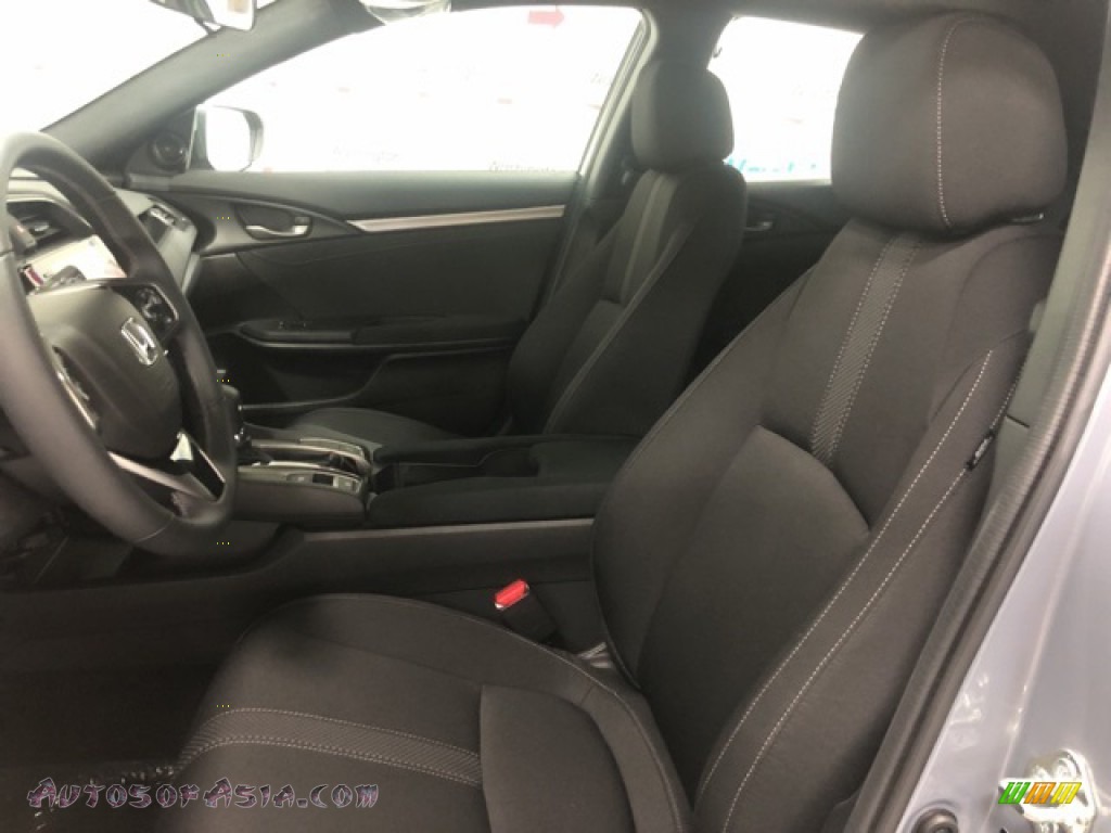 2021 Civic EX Hatchback - Sonic Gray Pearl / Black photo #6