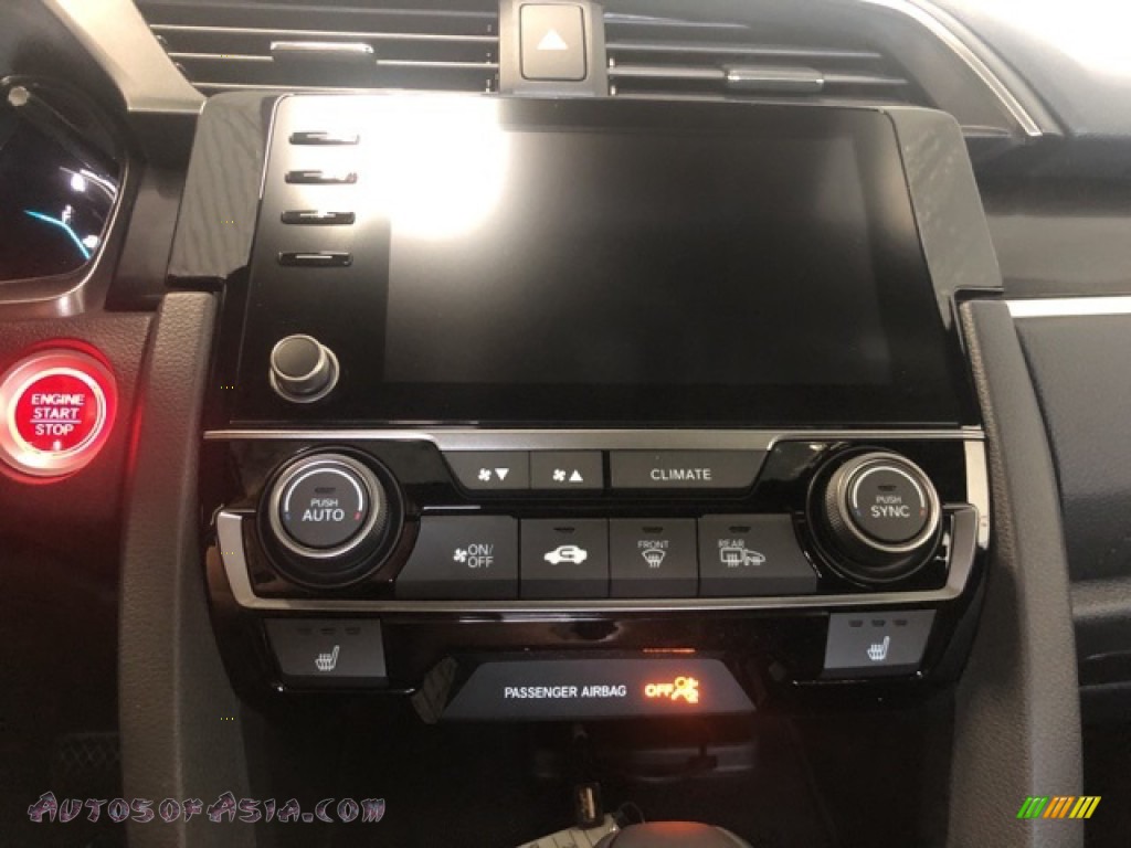 2021 Civic EX Hatchback - Sonic Gray Pearl / Black photo #17